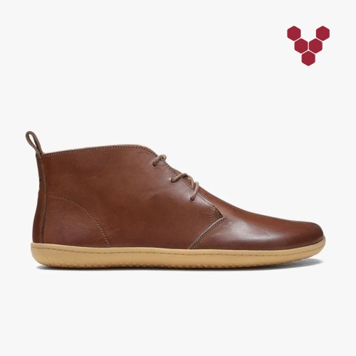 Vivobarefoot Gobi Lux Brune Støvler Herre [8-APRD]